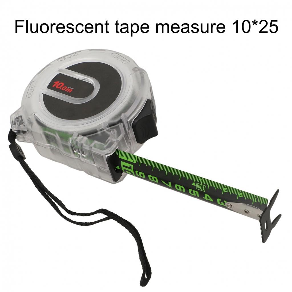 Innovative Design High Visibility Stainless Steel Measuring Tool 10M 25M