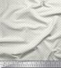 Soimoi Japan Crepe Satin Fabric Check Shirting Print Fabric by Metre 42 Inch