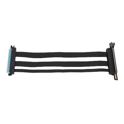 PCIe 5.0 X16 Riser Cable 90 Degree Right Angle 128Gbps Shielded PCIE 5.0 X16 GPU Extension Cable for PC Case Server ITX