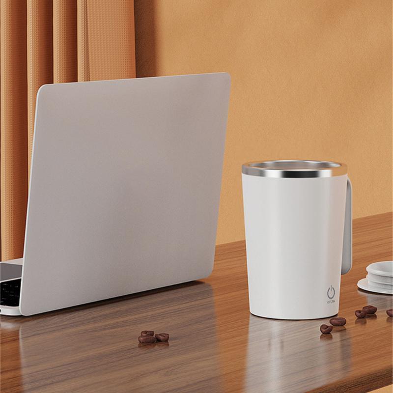 Automatyczny kubek do mieszania wody, elektryczny kubek do kawy, kubek do mleka, automatyczny obrotowy kubek do soku ze stali nierdzewnej