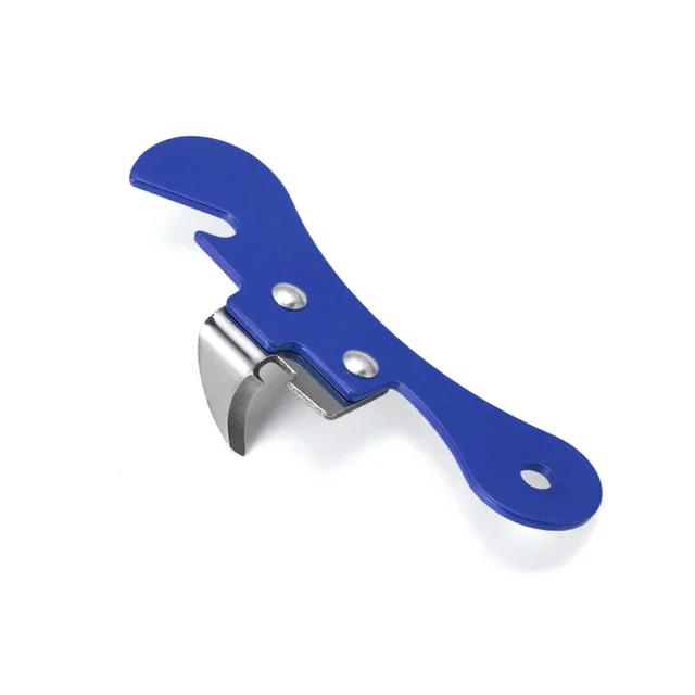 1pcs Multifunctional Bottle Opener Stainless Steel Safety Side Cut Manual Can Opener Ergonomic Can Opener Can Kitchen Tools