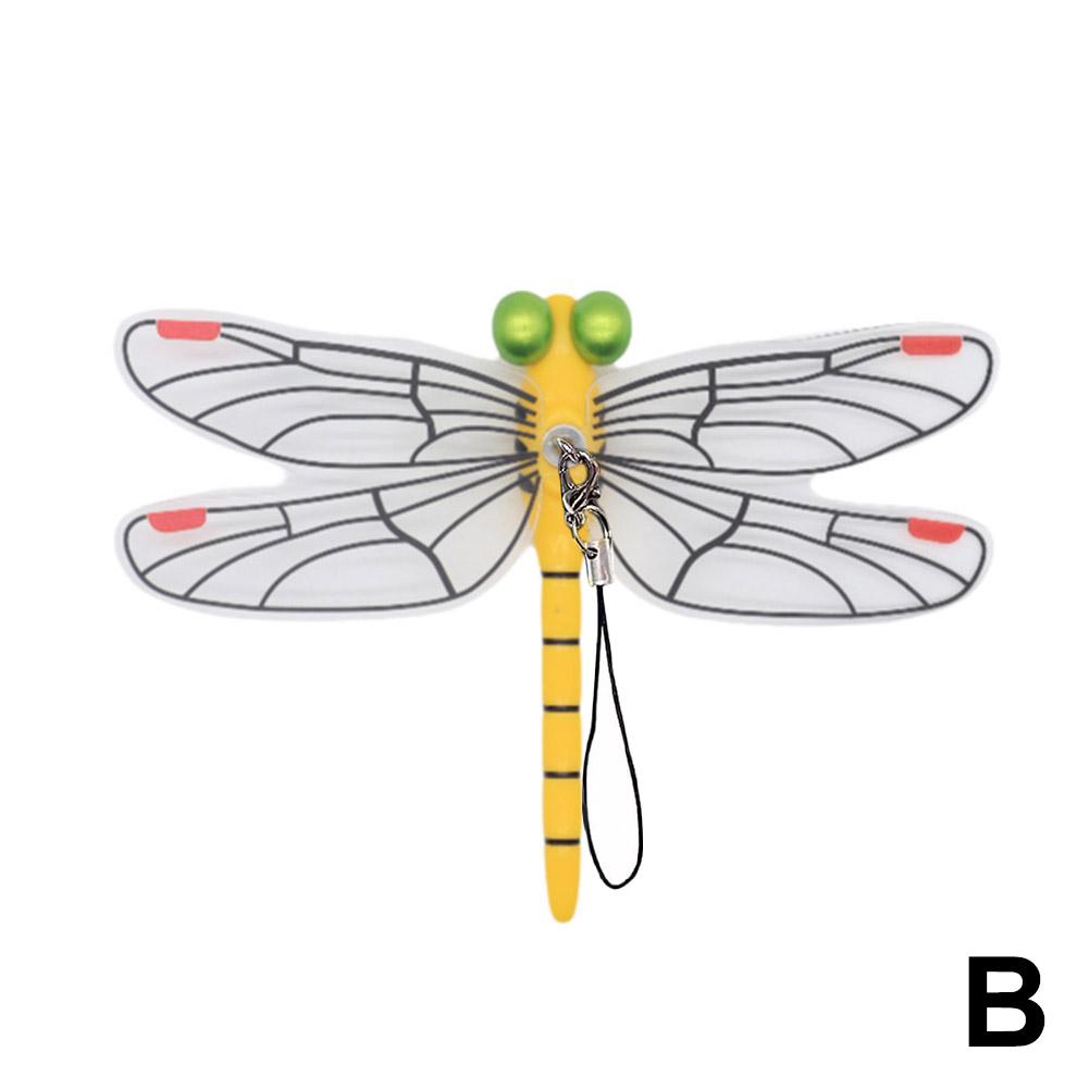 

Моделирование стрекозы Модель насекомого отпугиватель комаров Мини-фигурка стрекозы Украшения для дома, сада, фермы Украшения жёлтый