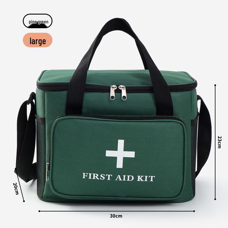 Compact Handheld Medicine Bag – Traveler's Crossbody Emergency Health Pouch for Home, Car, and Epidemic Preparedness