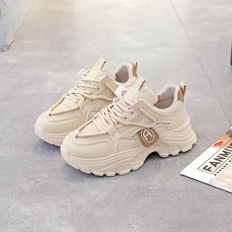 

Dad shoes women s 2025 new spring models popular platform white shoes student versatile casual sports women s shoes T81 40