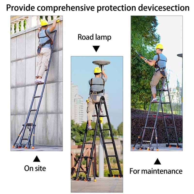 4 Pieces Ladder Feet Pad Ladder Foot Pads Ladder Feet Rubber Cover Furniture Rubber Feet Pad Rubber Material Non-slip