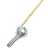 652F Sturdy Toilet Lever Side Mounted Easy Installation Toilet Tanks Lever Bathroom Accessory with Most Toilets Daily Use