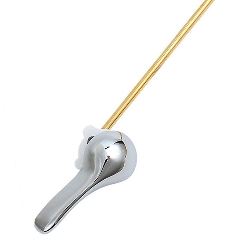 652F Sturdy Toilet Lever Side Mounted Easy Installation Toilet Tanks Lever Bathroom Accessory with Most Toilets Daily Use