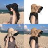 Elegant Uv Blocking Open Top Sun Hat For Women Breathable And Sun Protective