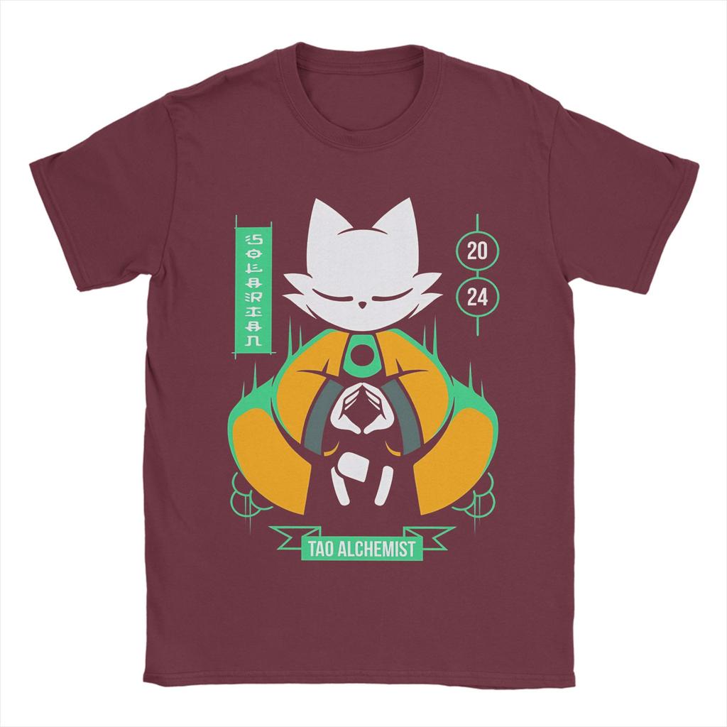 Nine Sols 9 Yi Fangshi Tao Indie Game T-Shirts für Unisex Baumwolle Freizeit-T-Shirt Rundhals-T-Shirts Kurzarm-Oberteile Geschenk
