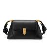 Retro women's bag generation winter new shoulder armpit bag real cowhide niche baguette bag