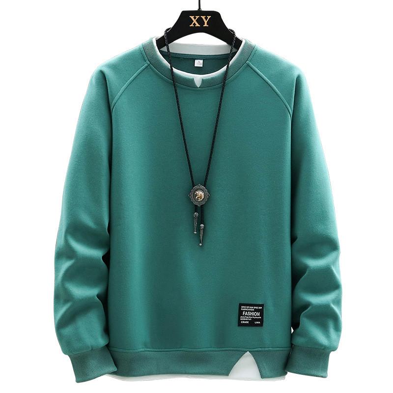Mens Casual Pullover Hoodie With Patchwork Design For Spring Autumn Youth Fashion