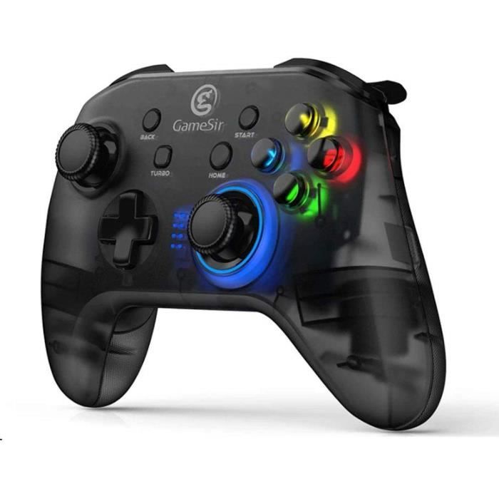 Game Controller - Gamesir - T4 - 2.4g Wireless - Windows Compatible - Translucent Design