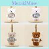 Kids Bears Plush Pendant Adorable Cartoon Design Bags Decoration Gifts Dolls