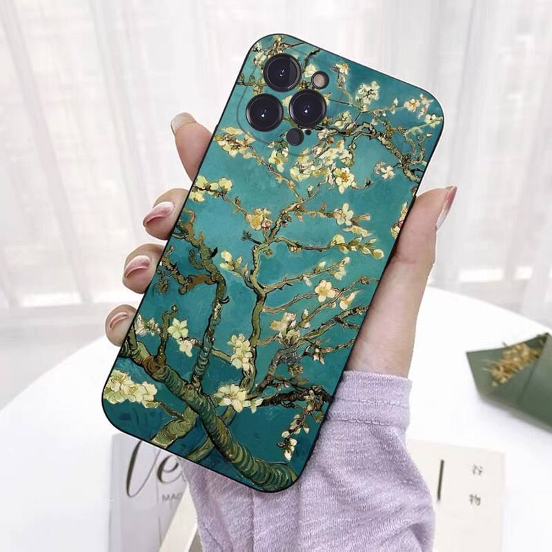 

Чехол для телефона Van Gogh Starry Sky Ar для iPhone 8 7 6 6S Plus X SE 2020 XR XS 14 11 12 13 Mini Pro Max мобильный чехол iphone 14 plus