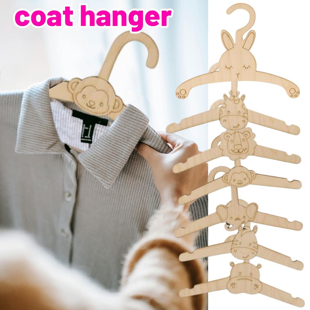 5pc Doll Clothing Storage Hanger, Cute