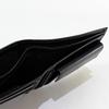 wallet with coin genuine ck logo coin pocket and 31KJ130003 [Calvin Klein] Bi-fold purse, leather, plate, wallet, men's women's, (BLACK) [Used]