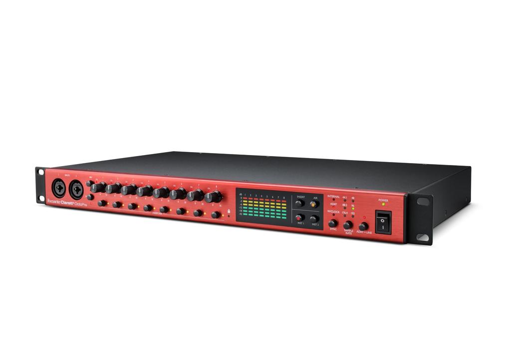 Focusrite Octopre Mic Preamp Clarett+