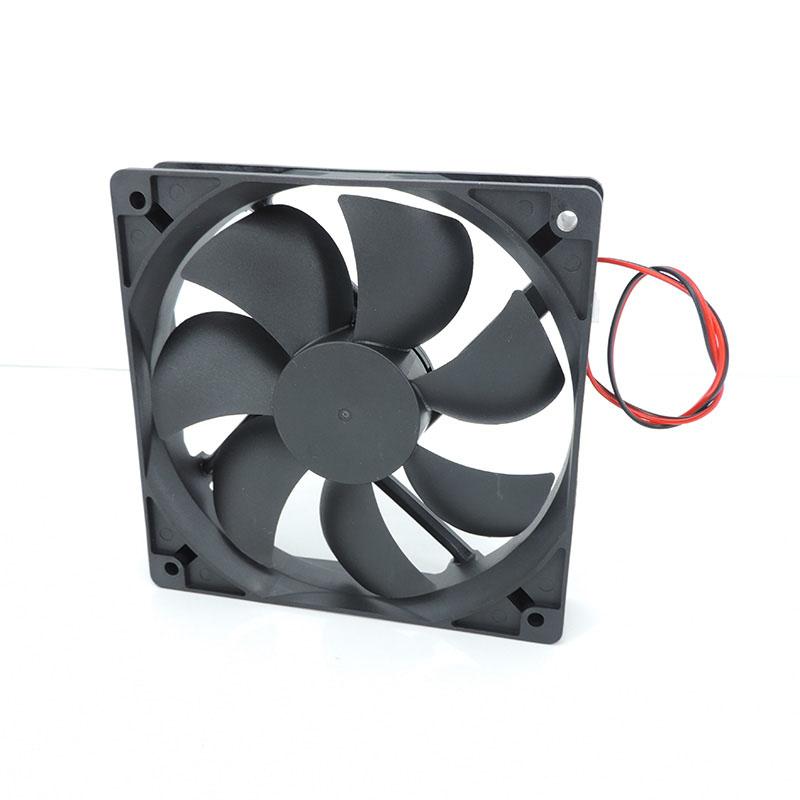 5x DC 5V 12V 24v 120mm 12cm 12025 Lüfter 120mm*120mm*25mm Lüfter Bürstenloser Lüfter 120x120x25mm 2PIN PC Computer Gehäuse Kühler