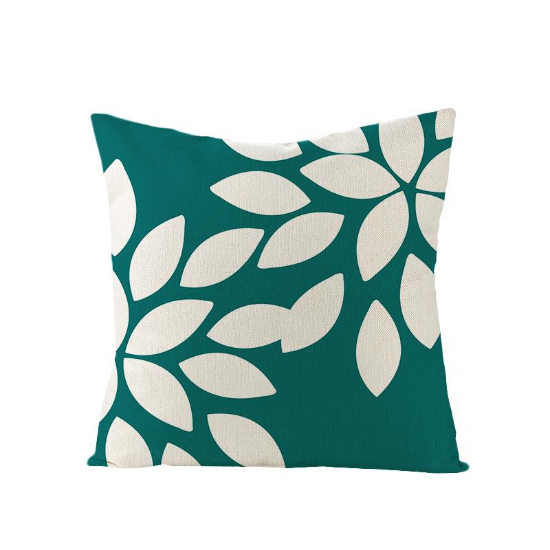 Nordische Geometrische Abstrakte Serie Polyester Bedruckter Kissenbezug Sofakissenbezug Heimtextilien