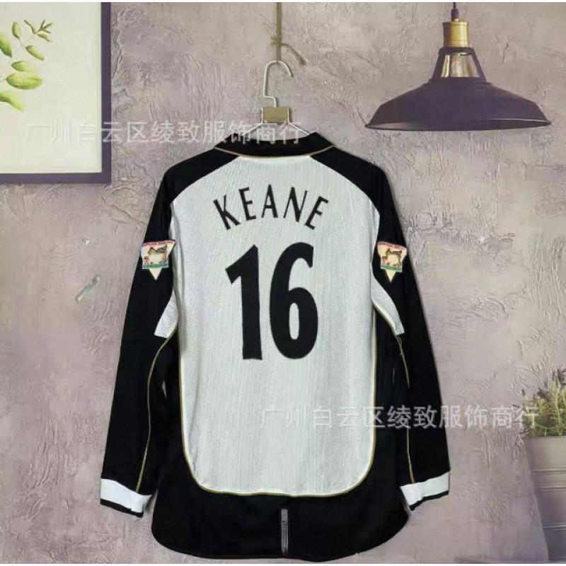 

Vintage Jersey Long-sleeved Football C Rosscholes Giggs Rooney Van Nistelrooy Der Sar Carrick XL