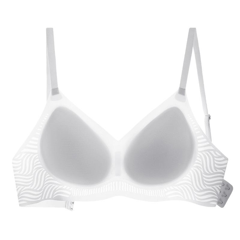 

Ультратонкий французский бесшовный бюстгальтер: Клей для сосков, Мягкая поддержка, Ощущение прохлады летом, Предотвращает обвисание, С эффектом пуш-ап для женщин с маленькой грудью. S