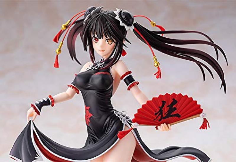 Date A Live III Kurumi Tokisaki Chinese Dress Scale Painted Finished Figure Chara-Ani Ver. 1/7 ABS&PVC