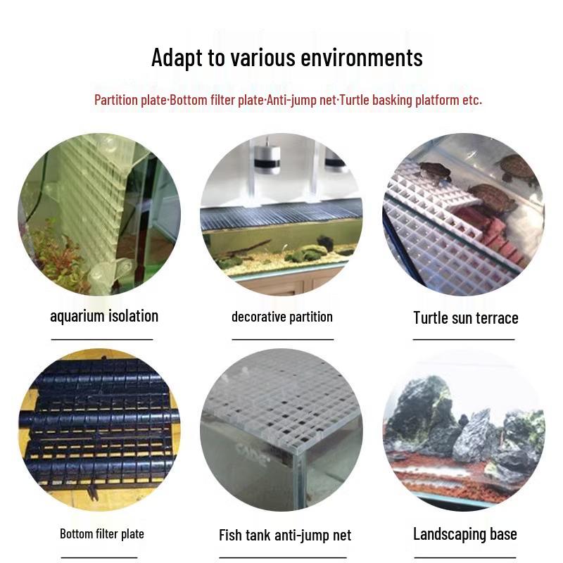 Multifunctional Plastic Aquarium Divider and Isolation Plate