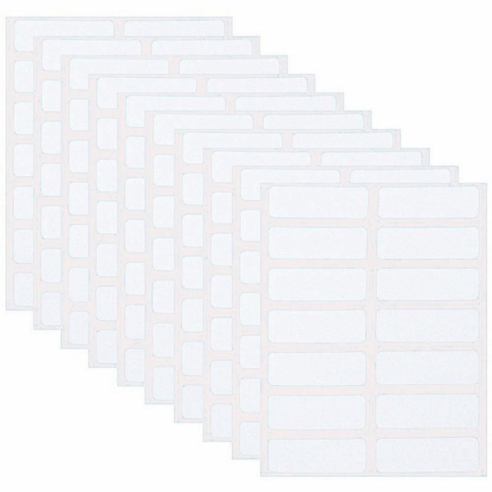 13 X 38mm Labels Blank White Sticky Name Stickers Blank Note Labels Name Number Tags Price Sticker
