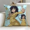 anime character Kuroki Tomoko Cushion Cover Soft  EasyWash Pillow Case  Versatile for Couch Bed Travel and Office