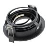 1/5PCS Recessed Round Spotlight LED Ceiling Downlight Mounting Frame Adjustable Black/White GU10/MR16 Lamp Holder Light Fitting