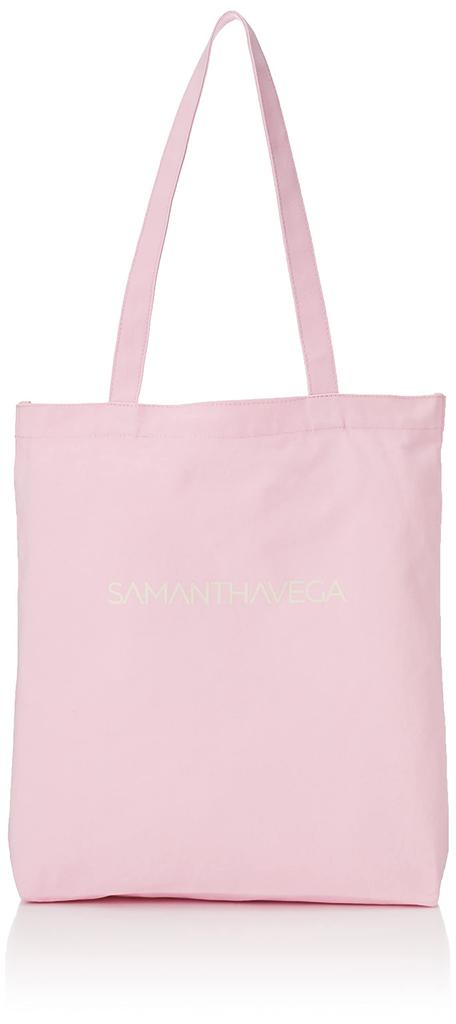 Tote Bag Canvas Tote Bag for Women 72220135131 Pink [Samantha Vega] [Amazon Exclusive]