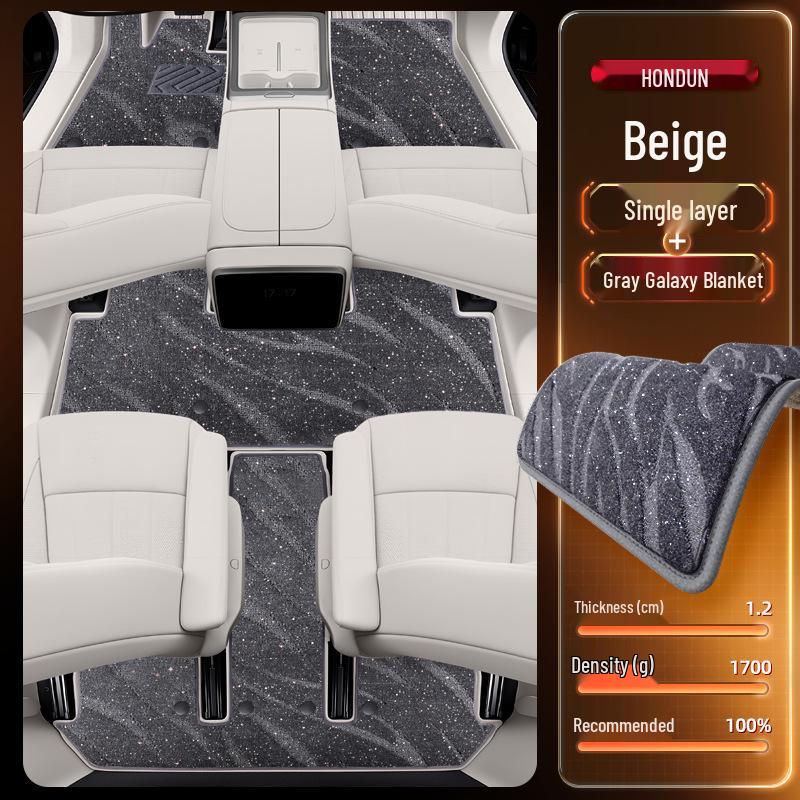 LeDao L90 Floor Mats TPE 2025 Model for Six-Seater & Seven-Seater Cars - Custom Interior Carpet Mats