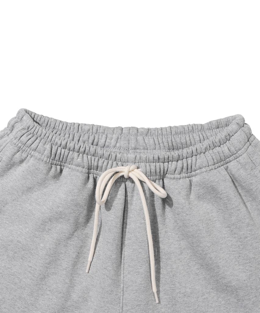 GAINSBORO Soft Cotton Fleece Jogger Pants_Melange Grey