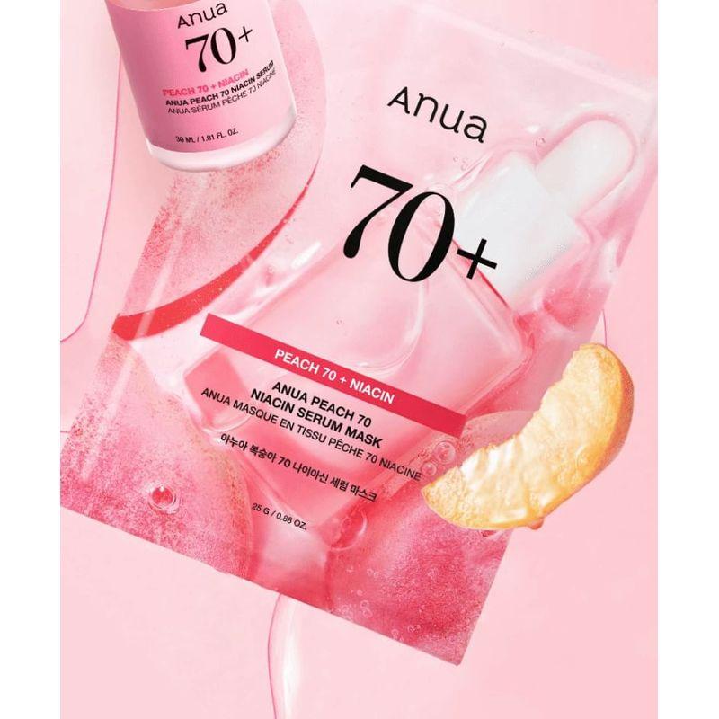 Anua Peach 70 Niacin Serum Mask Set