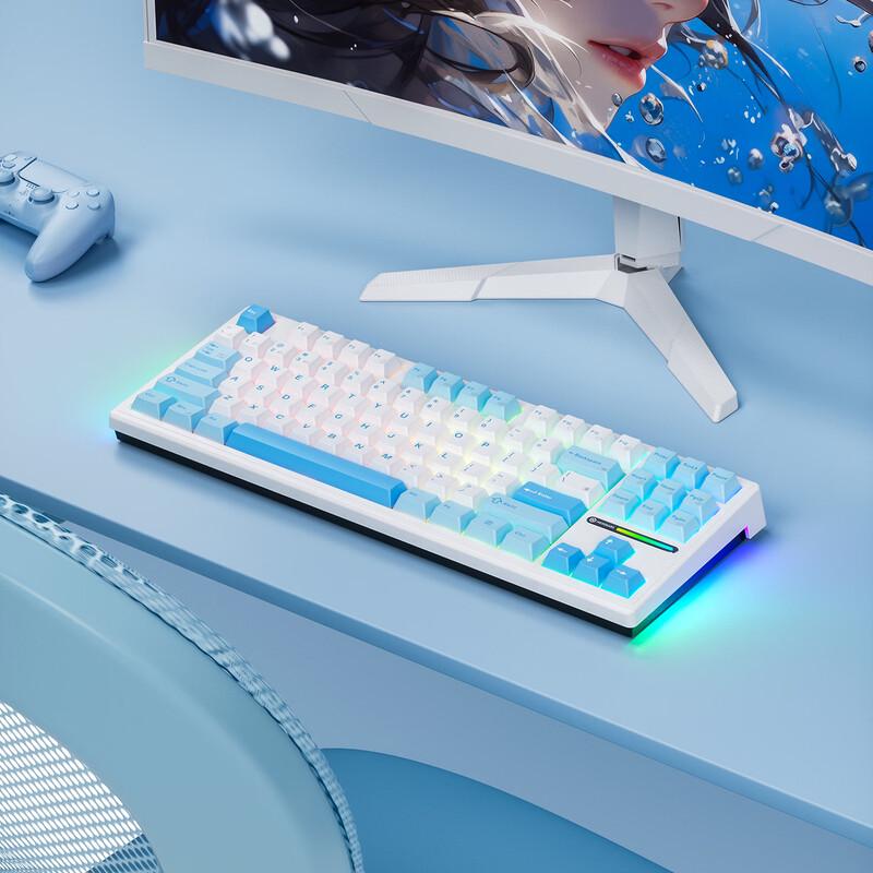 Heixia Valley MK87 Tri-Mode Wireless Custom Mechanical Keyboard