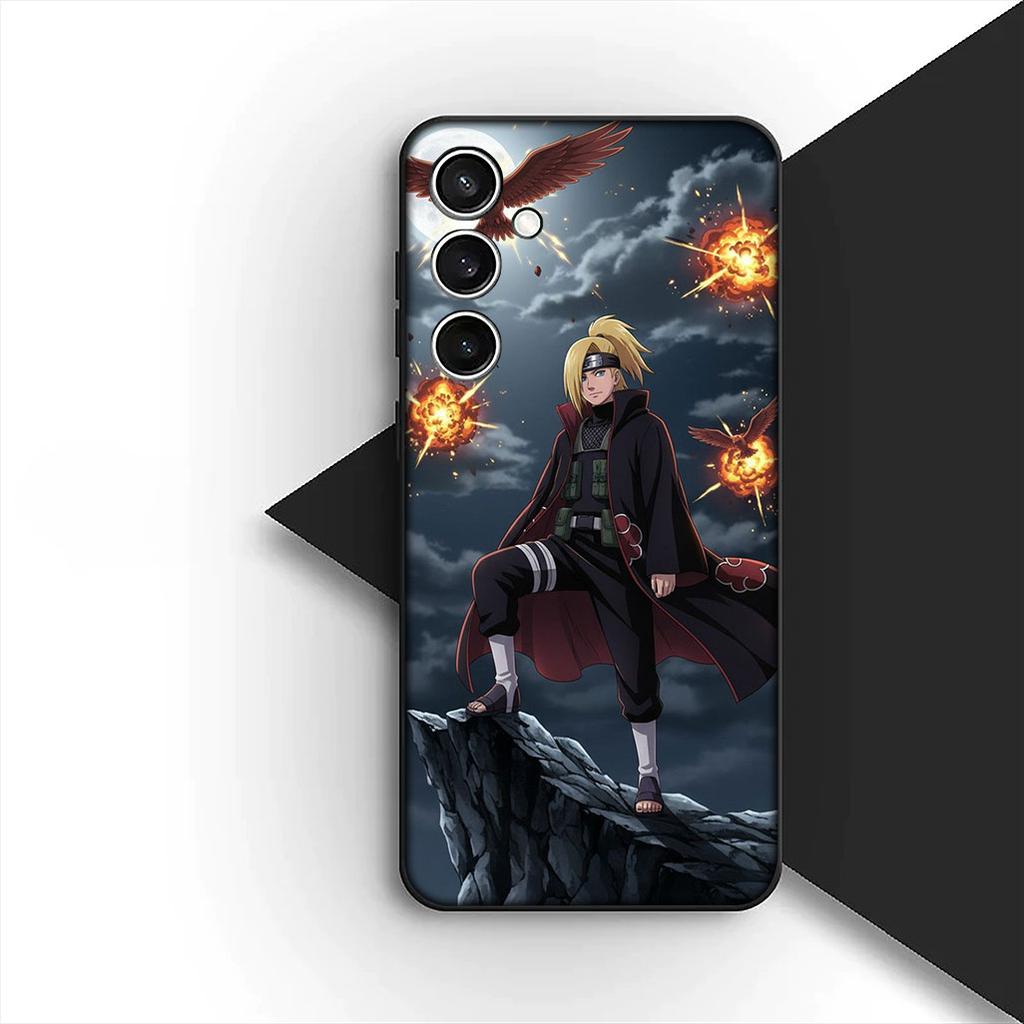 Deidara Narutos Itachi Uchiha Akatsuki Phone Case for Xiaomi Redmi Note 13 14 Pro Plus ProPlus 14C 13C Pro+ 5G Protective Cover