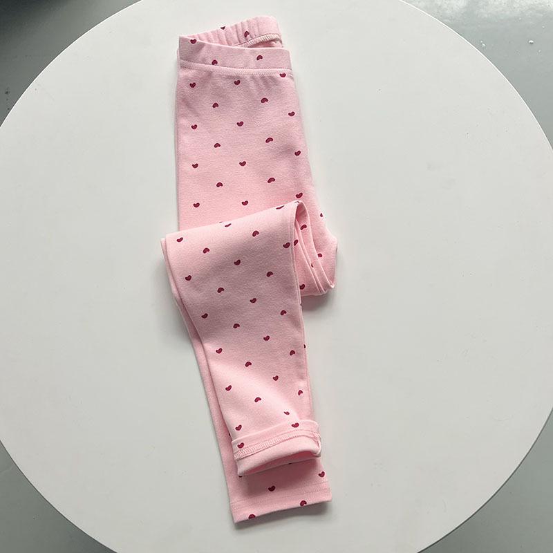 Autumn/Winter Girls' Cotton Thermal Leggings: Thick, Elastic, Slimming, Versatile