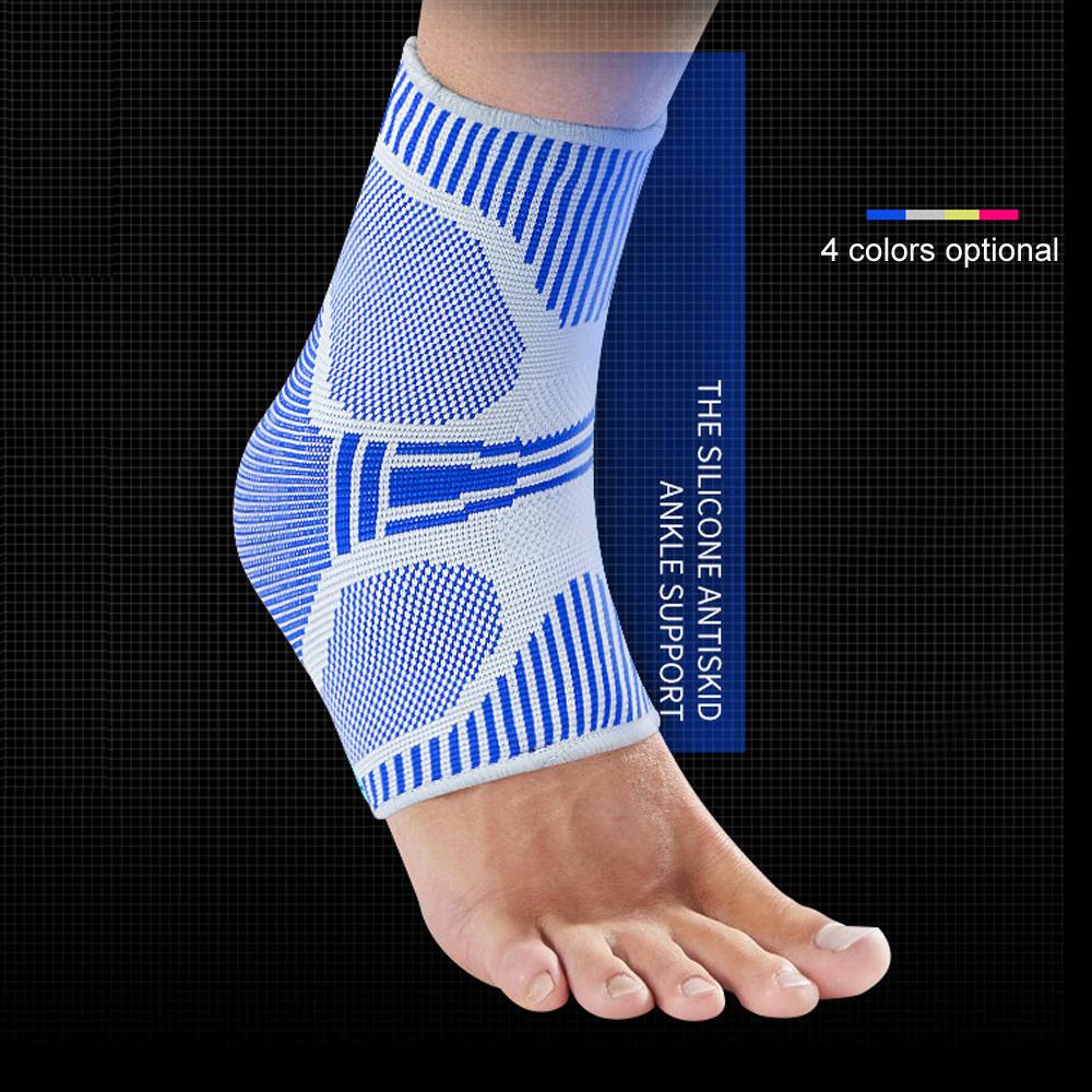 1Pcs Ankle Brace Compression Sleeve For Injury Recovery Joint Pain Achilles Tendon Support Plantar Fasciitis Relief