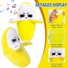 Cute Banana Plush Toy Soft Music Rhythm Stuffed Doll Banana Educational Toy  Music Perception