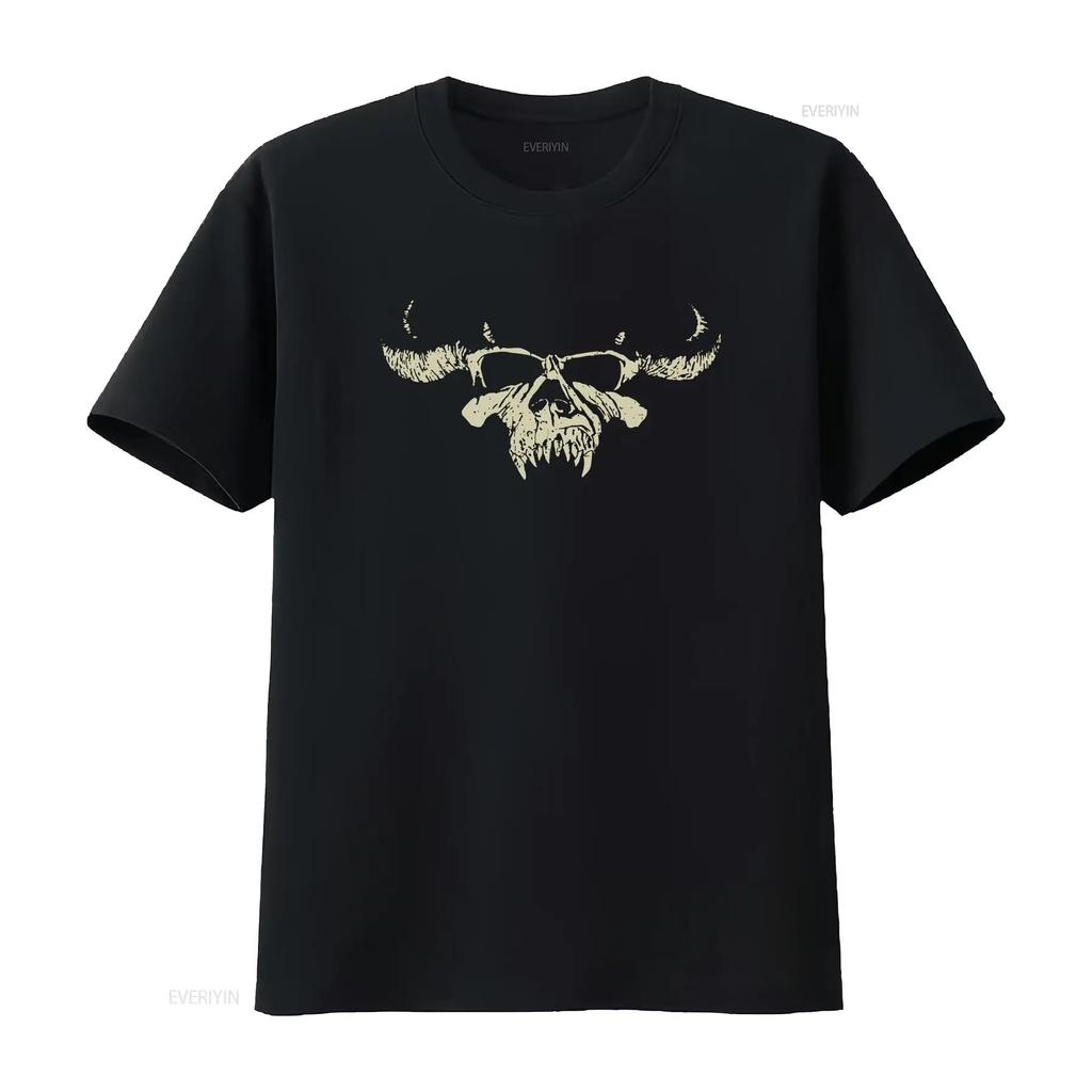 Danzig 1988 Tişört vintage Yıkanmış tasarımcı kıyafetleri Hafif Rahat Unisex Esnek Herkes İçin