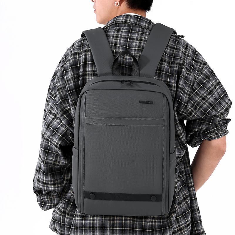 Stylish Men's Business Backpack Slim Laptop Backpack for Office & Travel