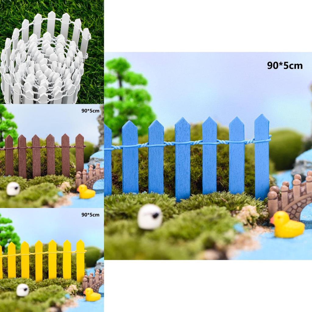 Minicerca de Madeira de 90cm Ideal Para Decoração de Plantas Suculentas e Artesanato**