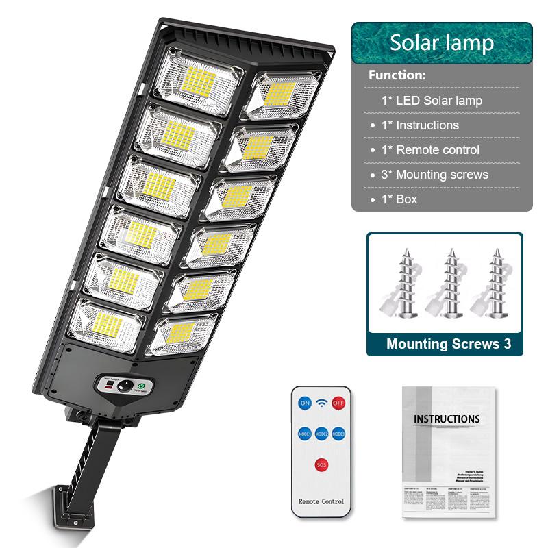 Organic Glass External Lamp Solar Outdoor Led Spotlight 504LED Reflectors Solar Fountain for Farm Decor Swimming Pool Accessory