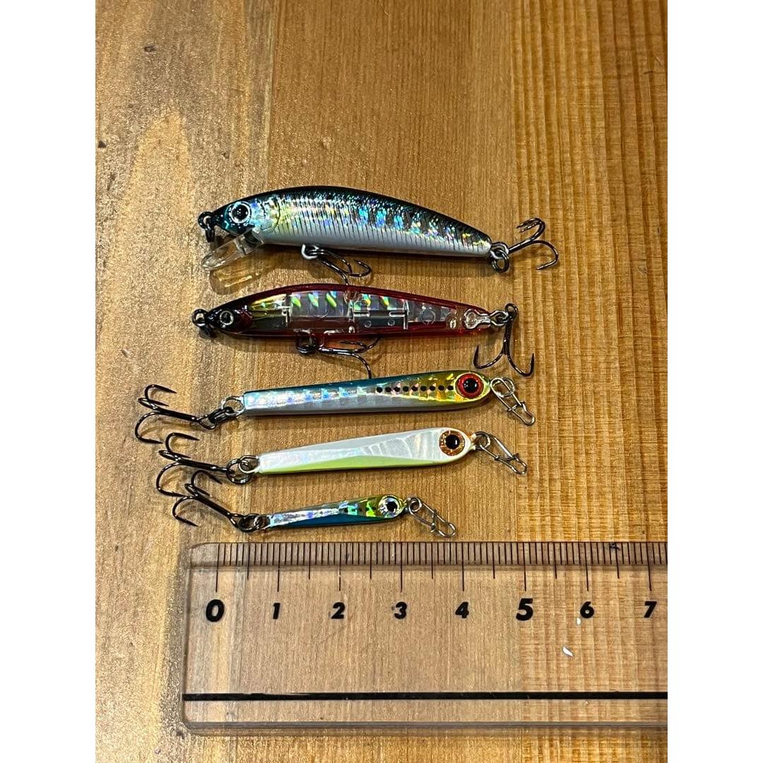 Used Daiwa mebaring lure set