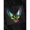 S-Multicolor 1PC Elegant Eagle Bird Car Stickers Car Body Window Bumper Vinyl Decal Car Accessories