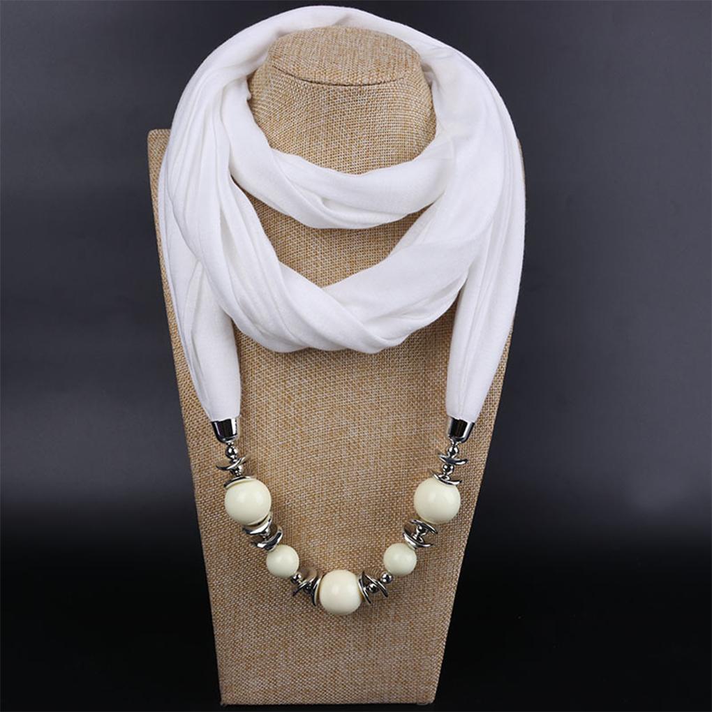 Bohemia Ethnic Style Necklace For Safe And Exquisite Craft Neckerchief Ring Scarf Scarf Necklaces