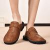 Summer Men's Leather Sandals Slippers Beach Sandals Outdoor Rubber Flip Flops Men Water Trekking Sandals