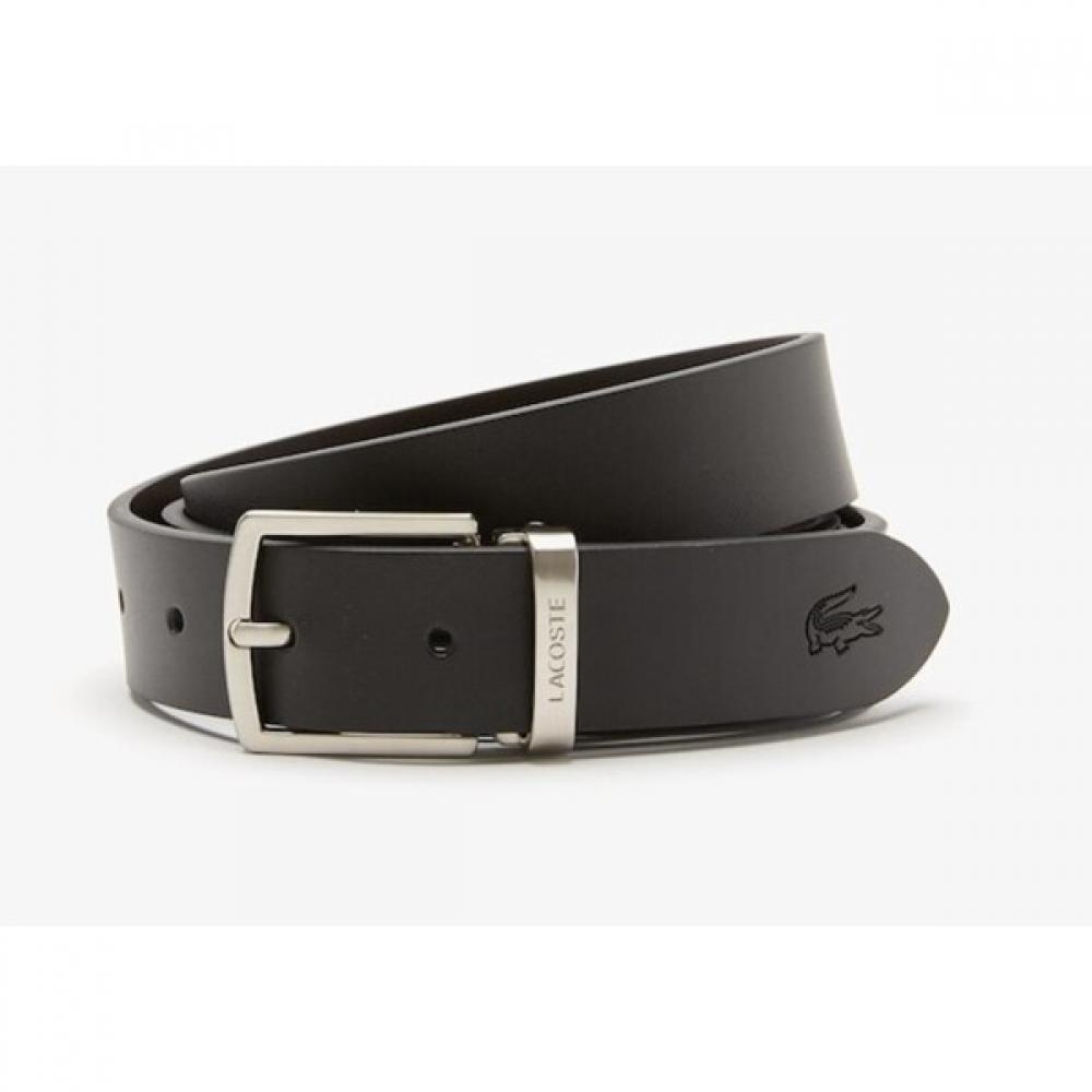 Lacoste Reversible Two Buckle Belt Set Bb Rc4060m55g