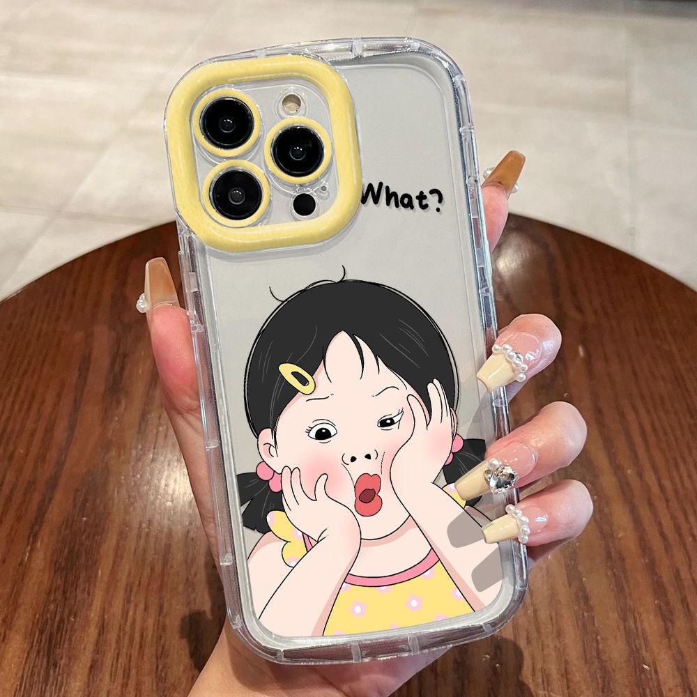 Gill Support Girl for iPhone17ProMax Mobile Phone Case 14 Apple 13 Fine Hole 12/15 Premium 16 Soft Case