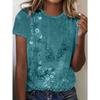 Women's Tee - Vintage Floral Lace Pattern Graphic, Elegant Retro Print Design for Casual Daily Wear